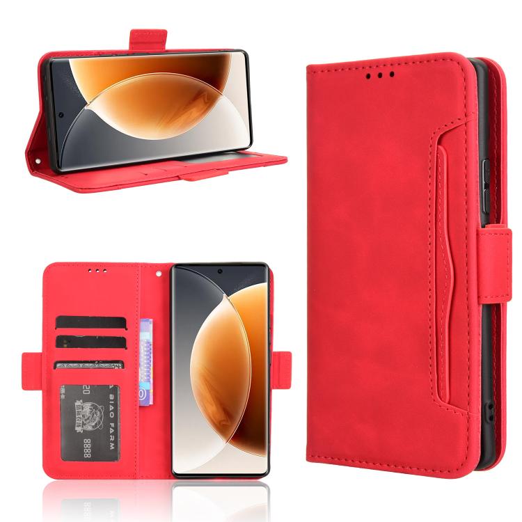 Skin Feel Calf Texture Card Slots Leather Phone Case, For Tecno Camon 40 Premier 5G, For Tecno Camon 40 4G, For Tecno Camon 30S 4G / 30S Pro 4G, For Tecno Pova 6 Neo 5G / Spark 30 5G