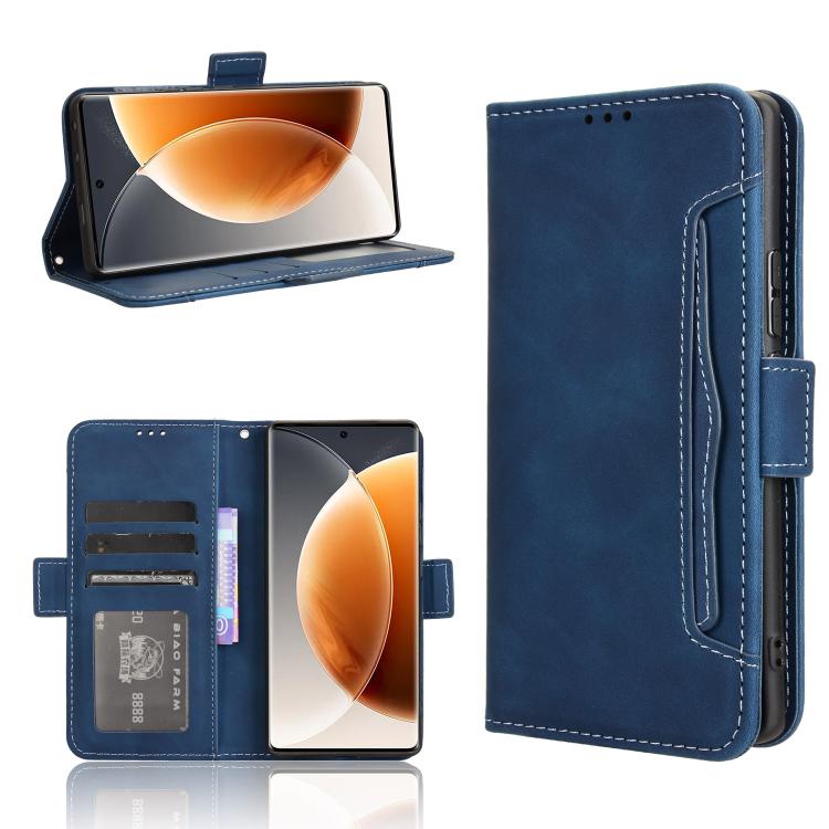 Skin Feel Calf Texture Card Slots Leather Phone Case, For Tecno Camon 40 Premier 5G, For Tecno Camon 40 4G, For Tecno Camon 30S 4G / 30S Pro 4G, For Tecno Pova 6 Neo 5G / Spark 30 5G