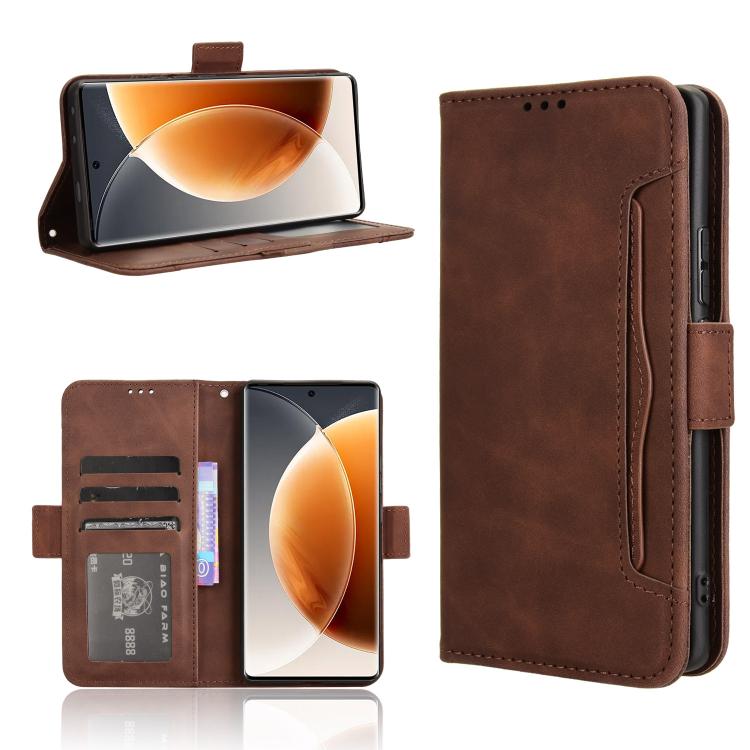 Skin Feel Calf Texture Card Slots Leather Phone Case, For Tecno Spark 30 Pro 4G, For Tecno Spark 30 4G, For Tecno Spark Go 1 / Pop 9 / Spark Go 2025, For Tecno Spark 30C 4G