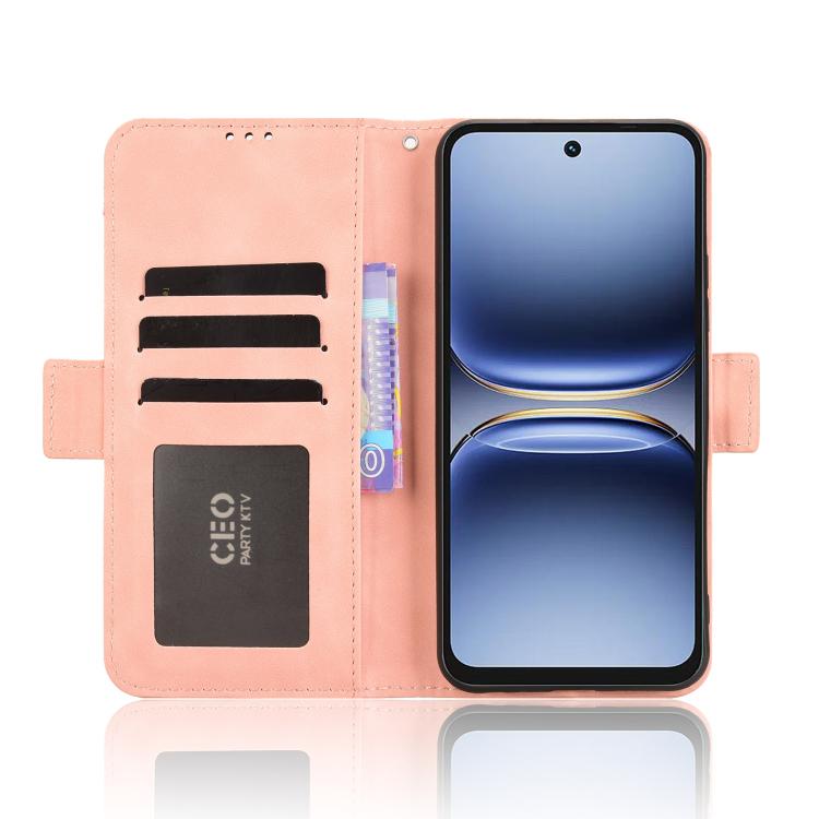 Skin Feel Calf Texture Card Slots Leather Phone Case, For Tecno Pova 7 4G, For Tecno Spark Go 2 4G, For Tecno Pova Curve 5G, For Tecno Camon 40 Pro 4G / 5G