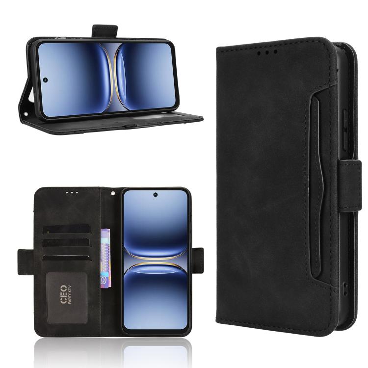 Skin Feel Calf Texture Card Slots Leather Phone Case, For Tecno Pova 7 4G, For Tecno Spark Go 2 4G, For Tecno Pova Curve 5G, For Tecno Camon 40 Pro 4G / 5G