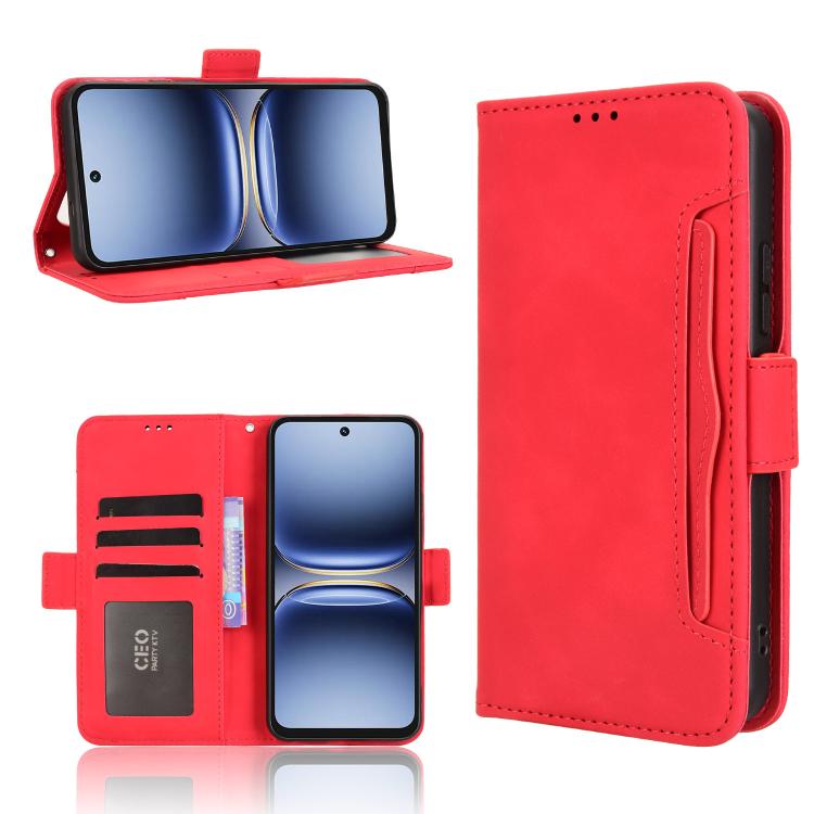 Skin Feel Calf Texture Card Slots Leather Phone Case, For Tecno Pova 7 4G, For Tecno Spark Go 2 4G, For Tecno Pova Curve 5G, For Tecno Camon 40 Pro 4G / 5G