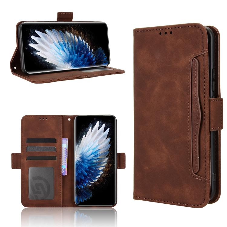 Skin Feel Calf Texture Card Slots Leather Phone Case, For Tecno Spark 40 Pro+ 4G, For Tecno Spark 40 Pro 4G, For Tecno Spark 40 4G, For Tecno Pova 7 Ultra 5G