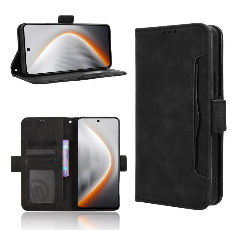 Skin Feel Calf Texture Card Slots Leather Phone Case, For Tecno Spark 40 Pro+ 4G, For Tecno Spark 40 Pro 4G, For Tecno Spark 40 4G, For Tecno Pova 7 Ultra 5G
