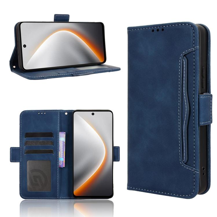 Skin Feel Calf Texture Card Slots Leather Phone Case, For Tecno Spark 40 Pro+ 4G, For Tecno Spark 40 Pro 4G, For Tecno Spark 40 4G, For Tecno Pova 7 Ultra 5G