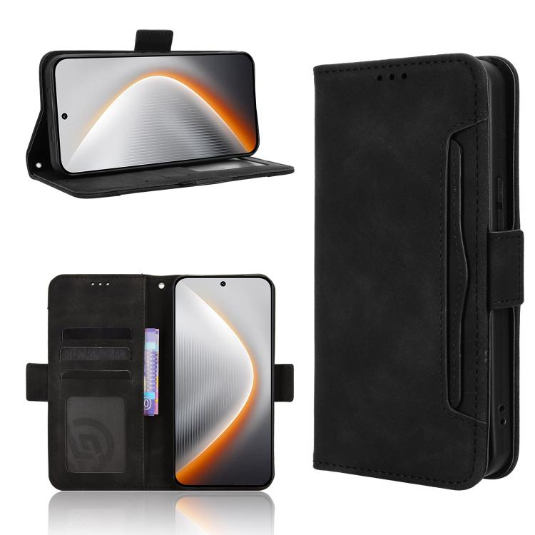 Skin Feel Calf Texture Card Slots Leather Phone Case, For Tecno Pova 7 4G, For Tecno Spark Go 2 4G, For Tecno Pova Curve 5G, For Tecno Camon 40 Pro 4G / 5G