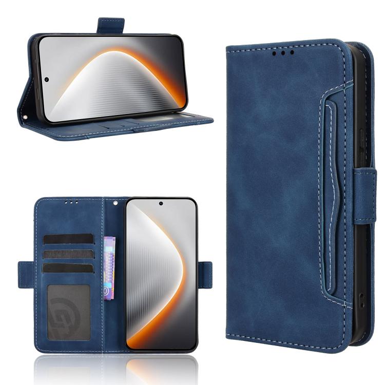 Skin Feel Calf Texture Card Slots Leather Phone Case, For Tecno Pova 7 4G, For Tecno Spark Go 2 4G, For Tecno Pova Curve 5G, For Tecno Camon 40 Pro 4G / 5G