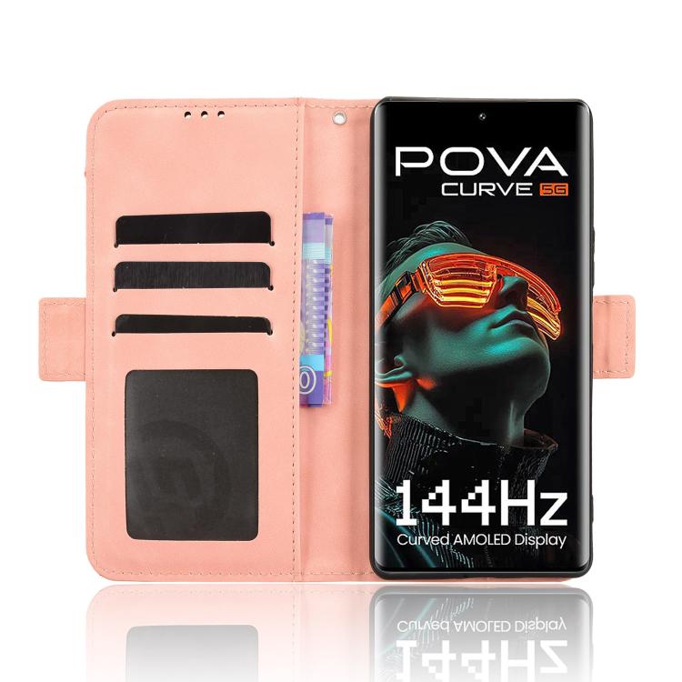 Skin Feel Calf Texture Card Slots Leather Phone Case, For Tecno Camon 40 Premier 5G, For Tecno Camon 40 4G, For Tecno Camon 30S 4G / 30S Pro 4G, For Tecno Pova 6 Neo 5G / Spark 30 5G