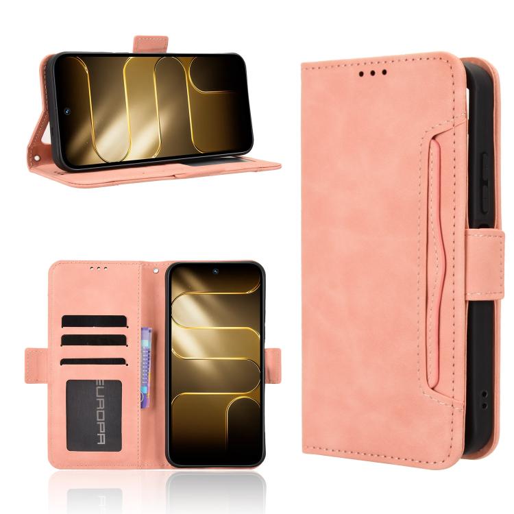 Skin Feel Calf Texture Card Slots Leather Phone Case, For Tecno Pova Curve 2 5G, For Tecno Camon 50 Pro 4G, For Tecno Camon 50 4G, For Tenco Spark Go 3