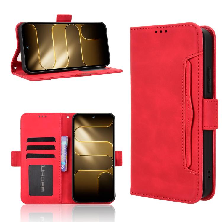 Skin Feel Calf Texture Card Slots Leather Phone Case, For Tecno Pova Curve 2 5G, For Tecno Camon 50 Pro 4G, For Tecno Camon 50 4G, For Tenco Spark Go 3