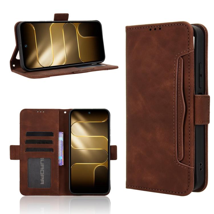 Skin Feel Calf Texture Card Slots Leather Phone Case, For Tecno Pova Curve 2 5G, For Tecno Camon 50 Pro 4G, For Tecno Camon 50 4G, For Tenco Spark Go 3