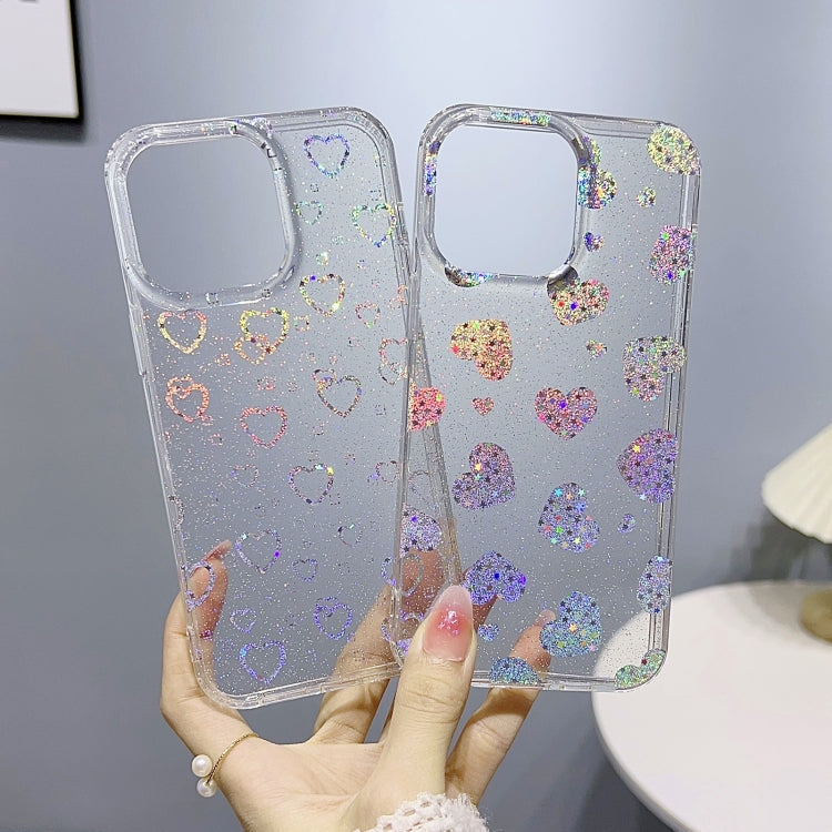 Little Star Series Glitter Powder TPU Phone Case, For iPhone 12, For iPhone 12 Pro