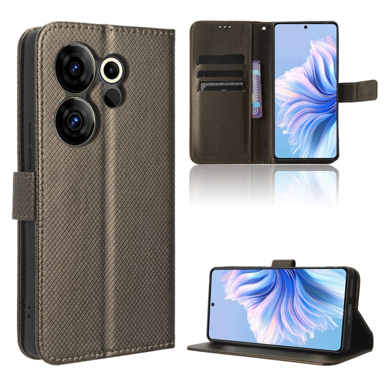 Diamond Texture Leather Phone Case, For Tecno Camon 20 Pro 5G, For Tecno Camon 20 Pro