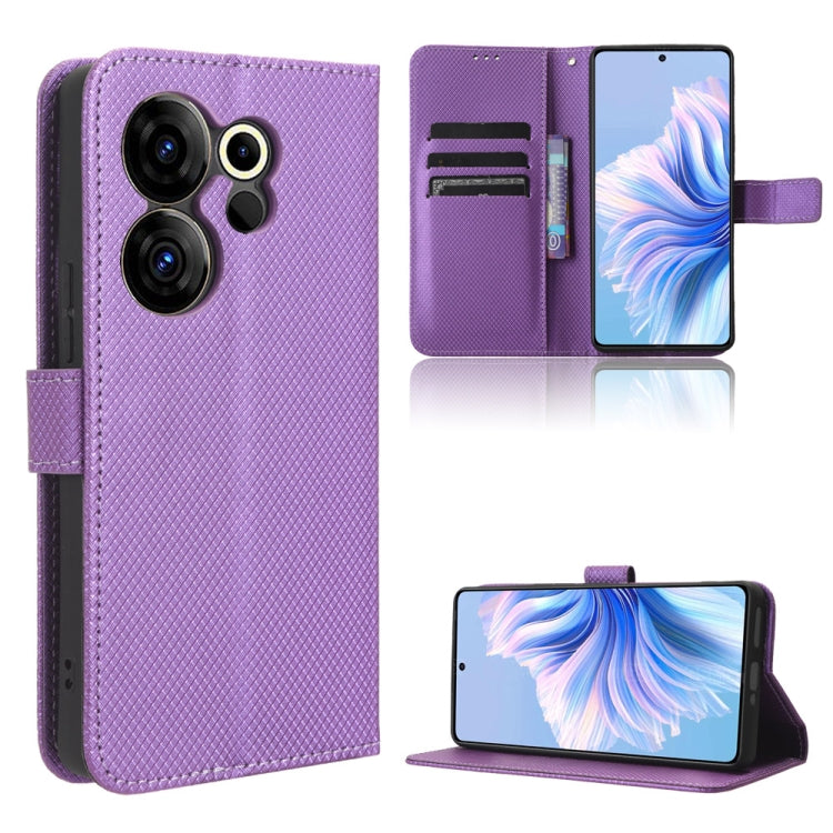 Diamond Texture Leather Phone Case, For Tecno Camon 20 Pro 5G, For Tecno Camon 20 Pro