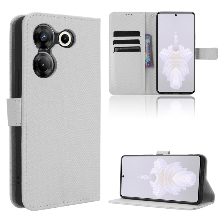 Diamond Texture Leather Phone Case, For Tecno Camon 20 Pro 5G, For Tecno Camon 20 Pro