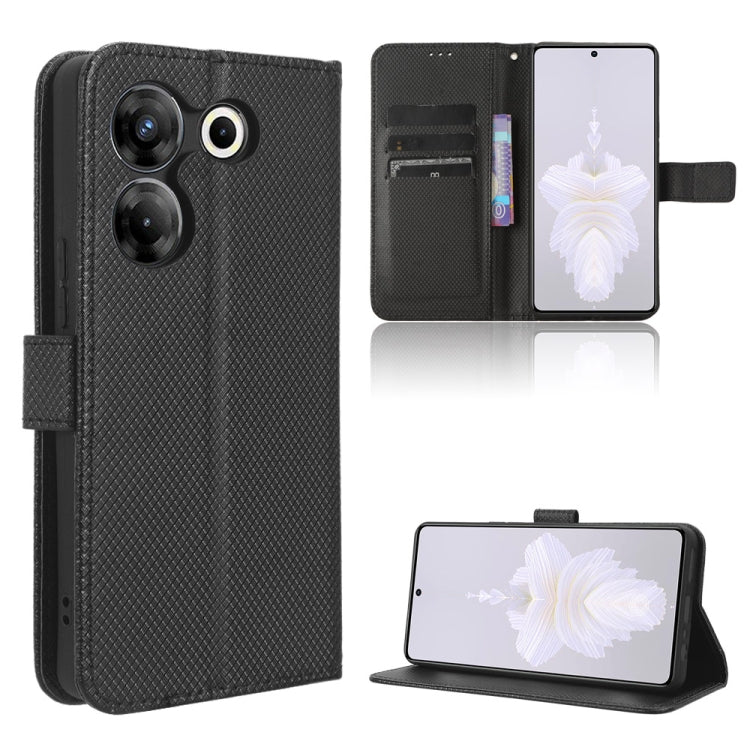 Diamond Texture Leather Phone Case, For Tecno Camon 20 Pro