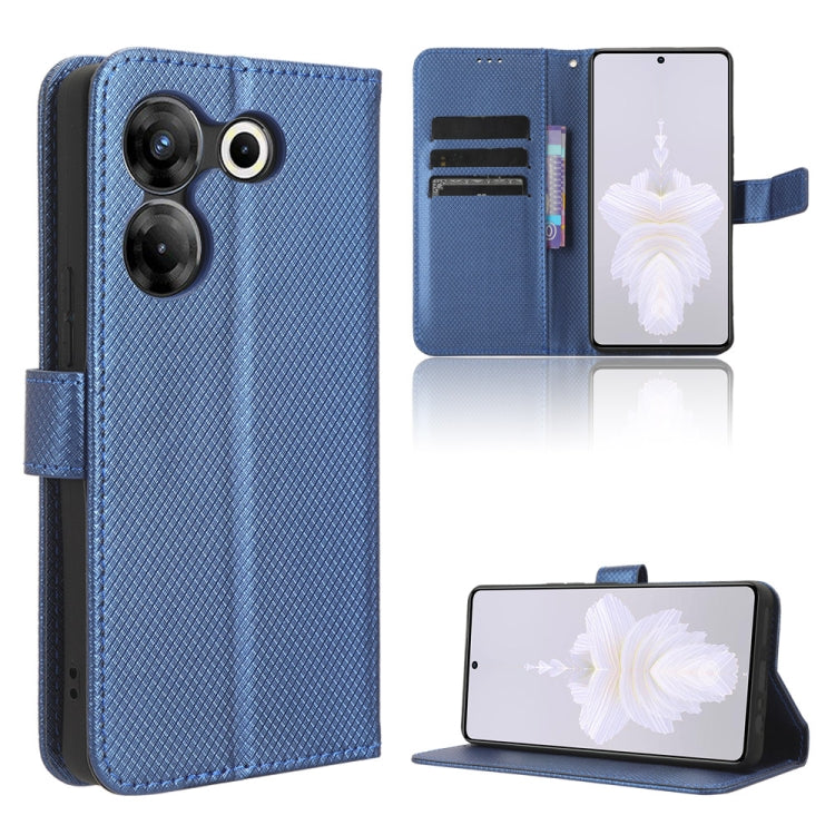 Diamond Texture Leather Phone Case, For Tecno Camon 20 Pro