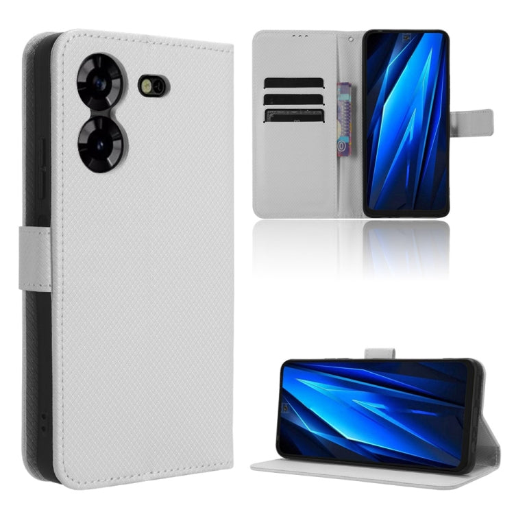 Diamond Texture Leather Phone Case, For Tecno Camon 20 Pro 5G, For Tecno Camon 20 Pro