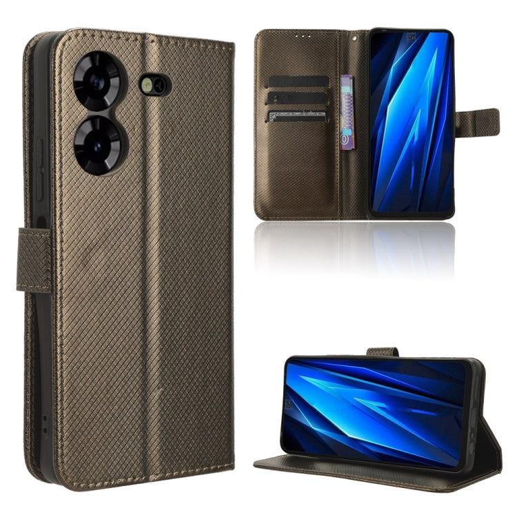 Diamond Texture Leather Phone Case, For Tecno Camon 20 Pro 5G, For Tecno Camon 20 Pro