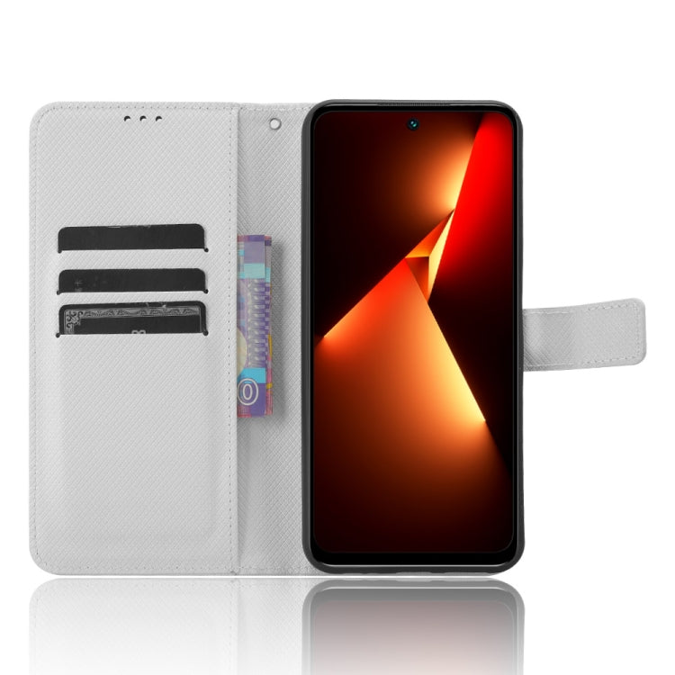 Diamond Texture Leather Phone Case, For Tecno Camon 20 Pro 5G, For Tecno Camon 20 Pro
