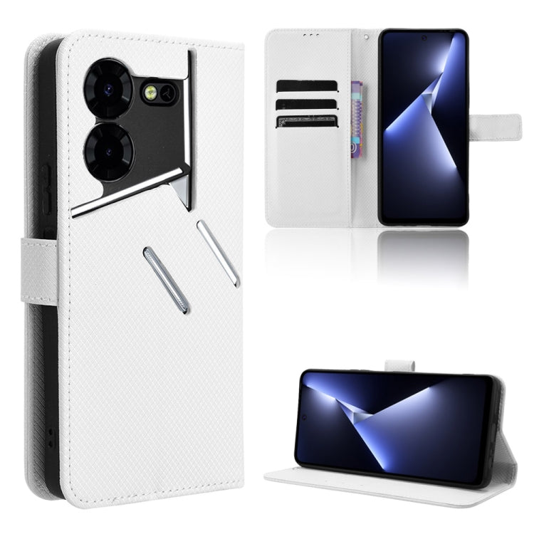 Diamond Texture Leather Phone Case, For Tecno Camon 20 Pro 5G, For Tecno Camon 20 Pro