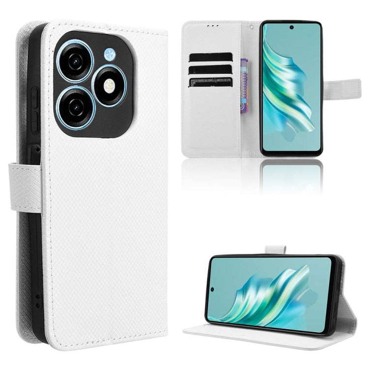 Diamond Texture Leather Phone Case, For Tecno Camon 20 Pro 5G, For Tecno Camon 20 Pro