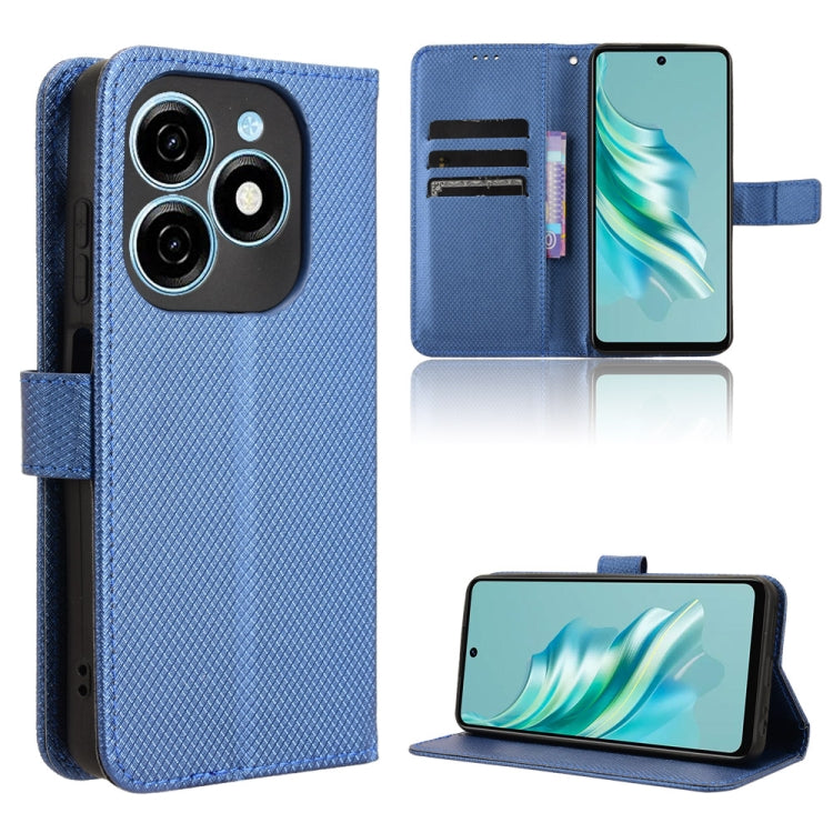 Diamond Texture Leather Phone Case, For Tecno Spark 20 Pro 4G, For Tecno Spark Go 2024, For Tecno Spark 20 4G, For Tecno Pova 5 Pro