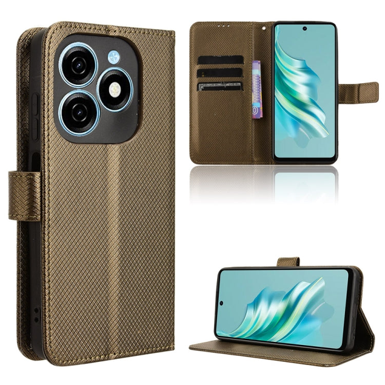 Diamond Texture Leather Phone Case, For Tecno Camon 20 Pro 5G, For Tecno Camon 20 Pro