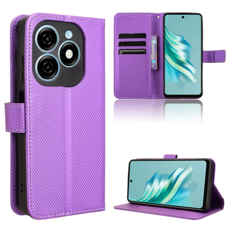 Diamond Texture Leather Phone Case, For Tecno Camon 20 Pro 5G, For Tecno Camon 20 Pro