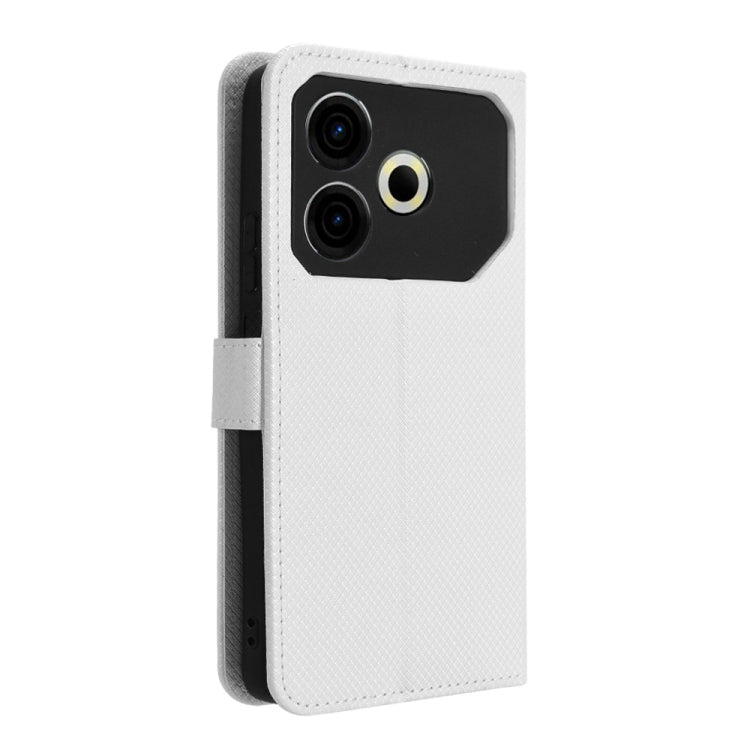 Diamond Texture Leather Phone Case, For Tecno Camon 30 Pro 5G, For Tecno Camon 30 5G / 4G, For Tecno Pova 6 Pro 5G, For Tecno Spark 20 Pro+ 4G