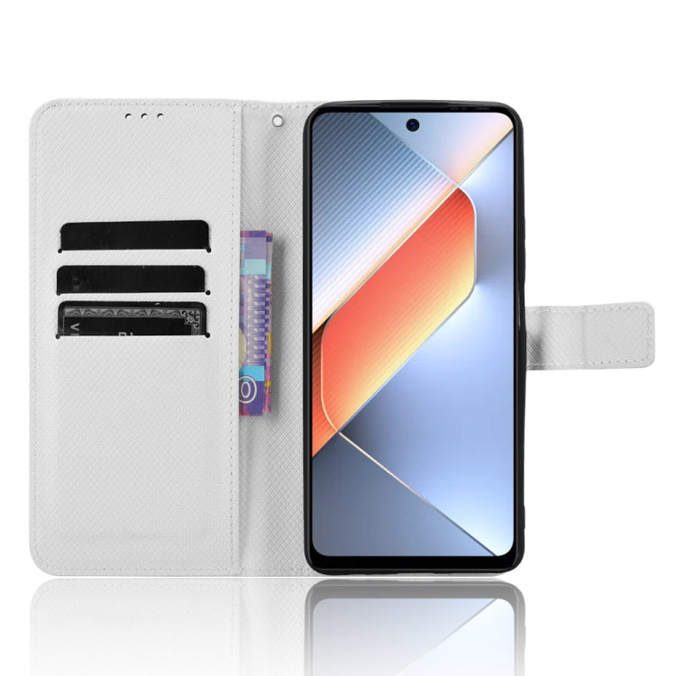 Diamond Texture Leather Phone Case, For Tecno Camon 30 Pro 5G, For Tecno Camon 30 5G / 4G, For Tecno Pova 6 Pro 5G, For Tecno Spark 20 Pro+ 4G