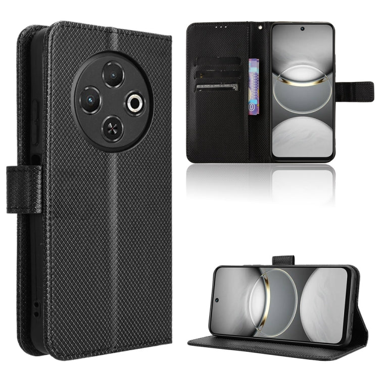 Diamond Texture Leather Phone Case, For Tecno Spark 20 Pro 5G, For Tecno Camon 30 Premier 5G, For Tecno Pova 6 Neo 4G, For Tecno Pova 6 4G