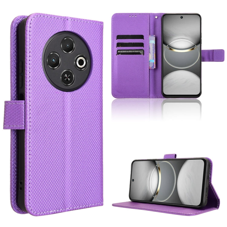 Diamond Texture Leather Phone Case, For Tecno Spark 20 Pro 5G, For Tecno Camon 30 Premier 5G, For Tecno Pova 6 Neo 4G, For Tecno Pova 6 4G