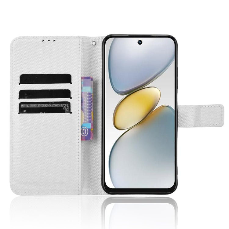 Diamond Texture Leather Phone Case, For Tecno Spark 20 Pro 5G, For Tecno Camon 30 Premier 5G, For Tecno Pova 6 Neo 4G, For Tecno Pova 6 4G