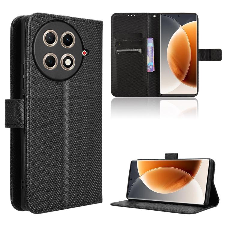 Diamond Texture Leather Phone Case, For Tecno Camon 40 Premier 5G, For Tecno Camon 40 4G, For Tecno Camon 30S 4G / 30S Pro 4G, For Tecno Pova 6 Neo 5G / Spark 30 5G