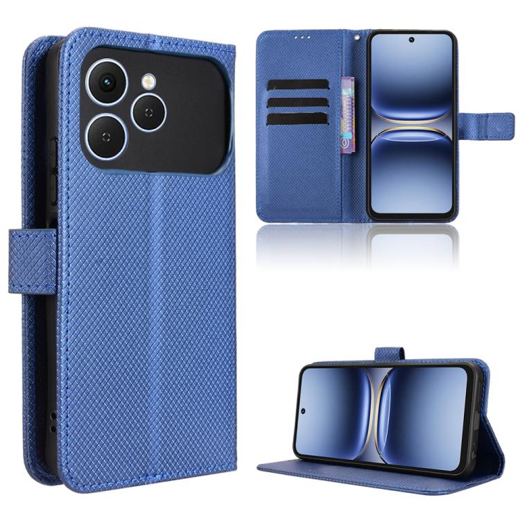 Diamond Texture Leather Phone Case, For Tecno Pova 7 4G, For Tecno Spark Go 2 4G, For Tecno Pova Curve 5G, For Tecno Camon 40 Pro 4G / 5G