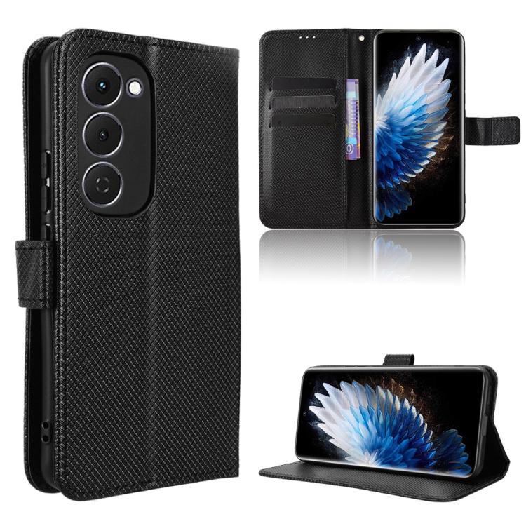 Diamond Texture Leather Phone Case, For Tecno Spark 40 Pro+ 4G, For Tecno Spark 40 Pro 4G, For Tecno Spark 40 4G, For Tecno Pova 7 Ultra 5G
