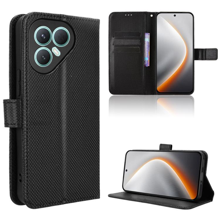 Diamond Texture Leather Phone Case, For Tecno Spark 40 Pro+ 4G, For Tecno Spark 40 Pro 4G, For Tecno Spark 40 4G, For Tecno Pova 7 Ultra 5G