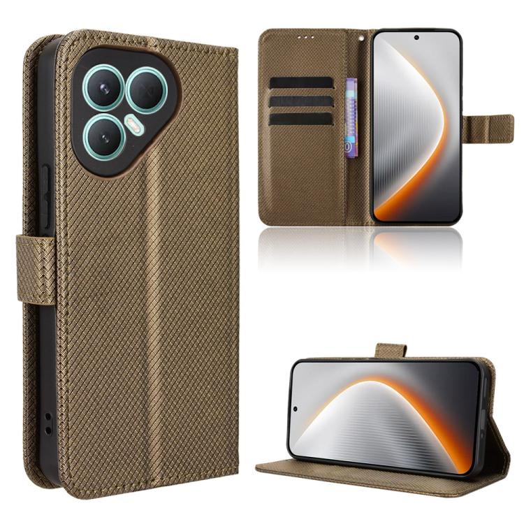 Diamond Texture Leather Phone Case, For Tecno Pova 7 4G, For Tecno Spark Go 2 4G, For Tecno Pova Curve 5G, For Tecno Camon 40 Pro 4G / 5G
