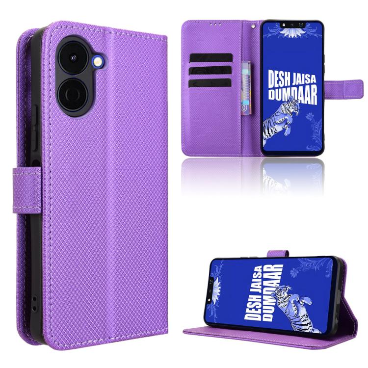 Diamond Texture Leather Phone Case, For Tecno Pova Curve 2 5G, For Tecno Camon 50 Pro 4G, For Tecno Camon 50 4G, For Tenco Spark Go 3