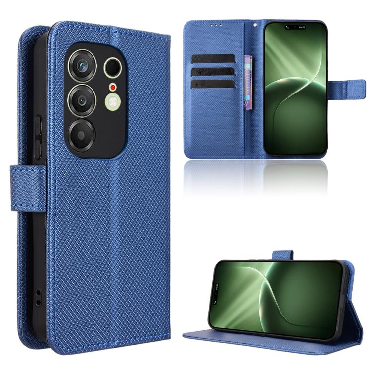 Diamond Texture Leather Phone Case, For Tecno Spark Slim, For Tecno Spark 40C, For Tecno Pova 7 Pro 5G, For Tecno Pova 7 5G