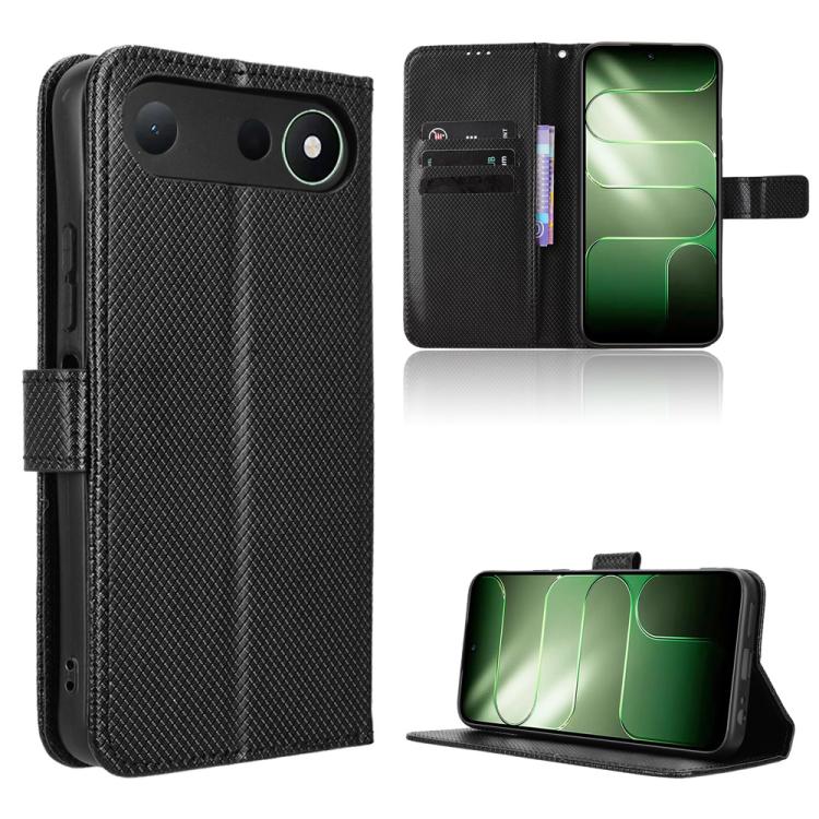 Diamond Texture Leather Phone Case, For Tecno Pova Curve 2 5G, For Tecno Camon 50 Pro 4G, For Tecno Camon 50 4G, For Tenco Spark Go 3