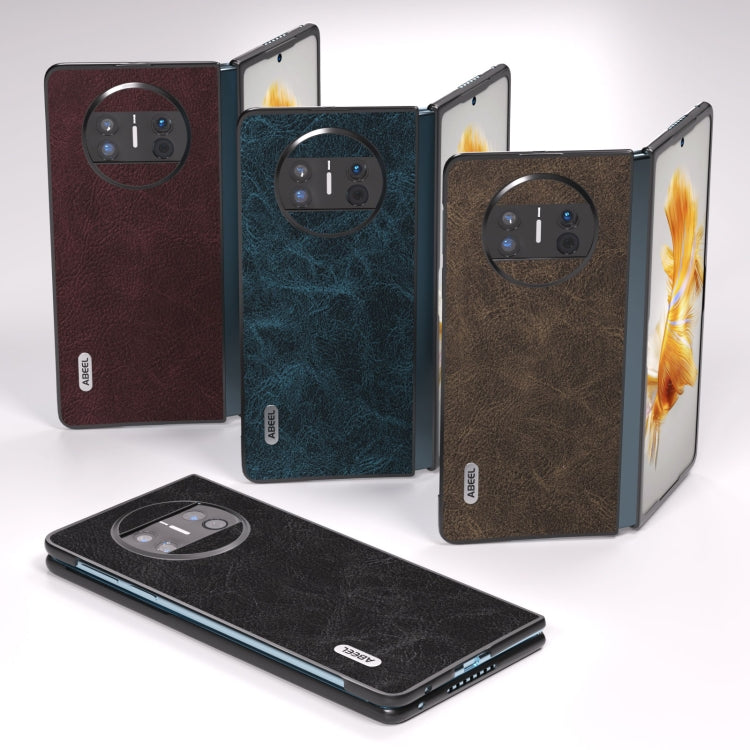 ABEEL Dream Litchi Texture PU Phone Case, For Huawei Mate X5, For Huawei Mate X3, For Huawei P60 Pocket, For Huawei Mate 60 Pro