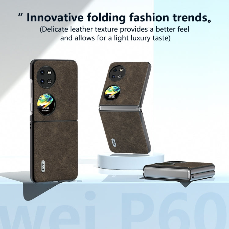 ABEEL Dream Litchi Texture PU Phone Case, For Huawei Mate X5, For Huawei Mate X3, For Huawei P60 Pocket, For Huawei Mate 60 Pro