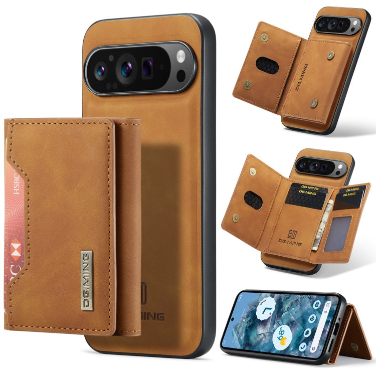 DG.MING M2 Series 3-Fold Multi Card Bag + Magnetic Phone Case, For Google Pixel 8a, For Google Pixel 7a, For Google Pixel 6