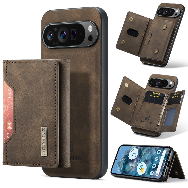 DG.MING M2 Series 3-Fold Multi Card Bag + Magnetic Phone Case, For Google Pixel 8a, For Google Pixel 7a, For Google Pixel 6