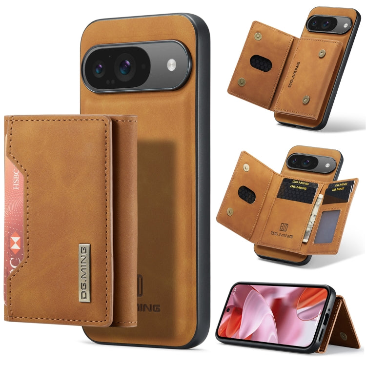 DG.MING M2 Series 3-Fold Multi Card Bag + Magnetic Phone Case, For Google Pixel 8a, For Google Pixel 7a, For Google Pixel 6