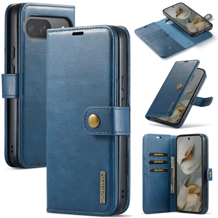 DG.MING Crazy Horse Texture Detachable Magnetic Leather Phone Case, For Google Pixel 8, For Google Pixel 7a