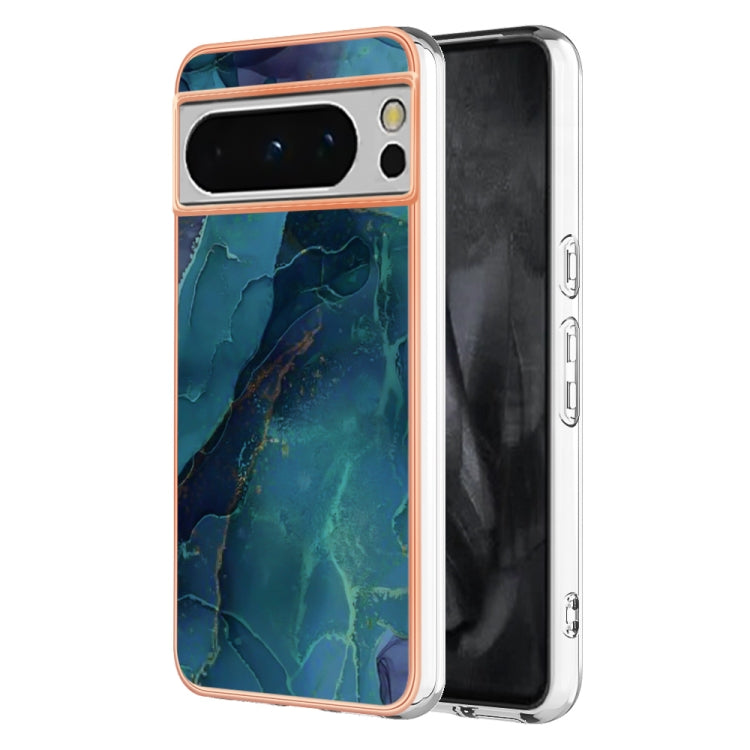 Electroplating Marble Dual-side IMD Phone Case, For Google Pixel 9 Pro XL, For Google Pixel 9 / 9 Pro, For Google Pixel 8a, For Google Pixel 8 Pro