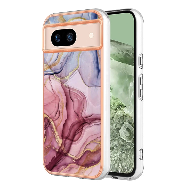 Electroplating Marble Dual-side IMD Phone Case, For Google Pixel 9 Pro XL, For Google Pixel 9 / 9 Pro, For Google Pixel 8a, For Google Pixel 8 Pro